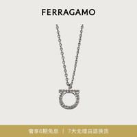 Salvatore Ferragamo 0696657 黄铜玻璃材质 女士项链