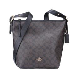 COACH 经典提花中号斜挎邮差包