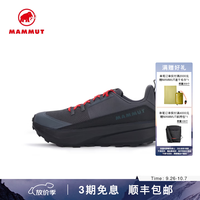 MAMMUT Aenergy Hike 红标男士户外徒步低帮徒步鞋 钢灰-黑色