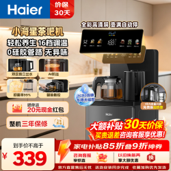 海尔 茶吧机客厅家用高端2026年新款饮水机制热恒温智能AI 制热型 小海星S13
