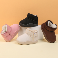 宝宝保暖加绒鞋2023冬季棉鞋加厚亲子室内儿童婴儿软底防滑鞋