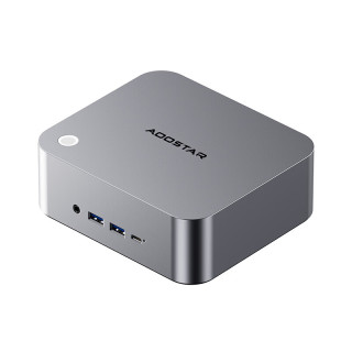 国家补贴：天钡 MACO 迷你主机 锐龙7 PRO 6850H 双USB4 银白色 板载16G LPDDR5内存 准系统 双频WIFI6