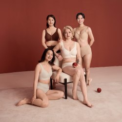染岸 前扣式妈妈内衣中年人妇女无钢圈背心式文胸上托防下垂胸罩