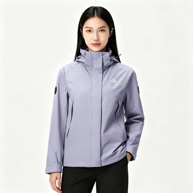 伯希和 冲锋衣三合一外套夹克登山服抓绒两件套