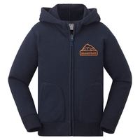mont·bell 日本直邮MONTBELL卫衣 字母Logo连帽拉链长袖 中小童