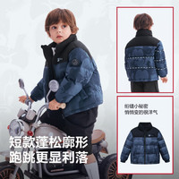 波司登 T260246110 90绒立领四防 快乐米奇蓝 165/84A 儿童羽绒服