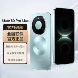 华为 Mate 80 Pro Max 手机 16GB+512GB 极光青