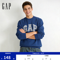 Gap 854300 Logo贴布绣 蓝色 XL(180/100A) 男士卫衣