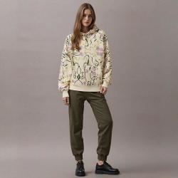 Scotch & Soda SCOTCH&SODA 休闲舒适设计感印花宽松连帽卫衣