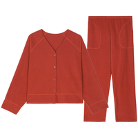 安莉芳 绒暖系美拉德风家居服套装