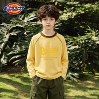 Dickies 童装秋装男童长袖t恤2026新款童装男孩打底衫抗菌儿童上衣