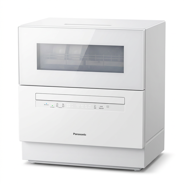 Panasonic 白巧 NP-UW5BK4Y 台式洗碗机