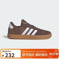 adidas 运动型格系列 VL COURT 3.0 运动休闲鞋 JP7536 棕色