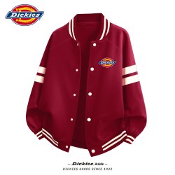 Dickies 女童秋季套装2026新款女孩外套棒球服秋装儿童休闲裤卫裤