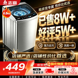 志高 蓝光洗护 全自动洗衣机  宝石灰 6.5kg