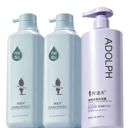 阿道夫 去屑蓬松洗发水518ml*2瓶+沐浴露600ml
