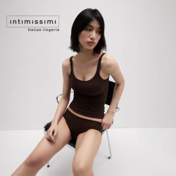 Intimissimi 棉质低腰包臀三角裤女士内裤SID11A