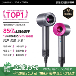 ISDANTON 专业护发 高速电吹风机 玫瑰红-配集风嘴高端恒温护发 2026年新款第三代