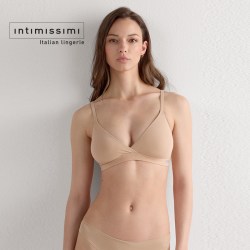 Intimissimi 意舒漫Emma休闲纯色棉质无衬垫舒适少女感文胸RSD65E