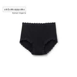 Intimissimi 意舒漫女士舒适时尚蕾丝花边高腰舒适棉质内裤SCD97C