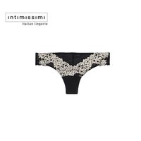 Intimissimi 意舒漫女士花卉妩媚性感巴西式低腰内裤三角裤SBD1294