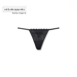 Intimissimi 意舒漫女士舒适低腰丁字裤时尚性感蕾丝内裤SPD97F