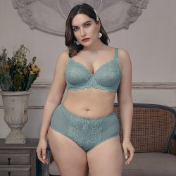 EMMA ROSE EMMAROSE春夏薄款性感大码中腰内裤胖mm200斤透气三角裤女士底裤