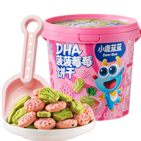 小鹿蓝蓝 菠菠莓莓饼干 草莓菠菜味 108g