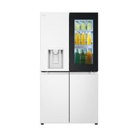 LG 冰趣系列 640L 敲一敲门中门自动制冰 十字四门 WIFI冰箱 F664MEH95D