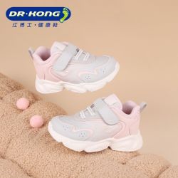 江博士 冬季百搭儿童鞋女宝宝舒适健康学步鞋B1404948A