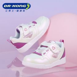 江博士 童鞋休闲运动春季魔术贴女宝宝儿童学步鞋1B14A1002GW0