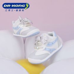 江博士 童鞋婴儿舒适健康鞋宝宝软底透气步前鞋1B13A1020AW0