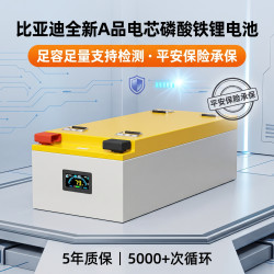 比亚迪 全新A品电芯磷酸铁锂电池12V24V48V房车空调供电光伏储能 48V330AH比亚迪电芯+蓝牙APP