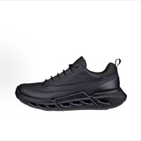 ecco BIOM 720 皮革 系带复古 休闲鞋 男款 黑色85030451094