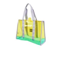 FILA 游泳包 双色 乙烯基包 11L 黄×绿 326821-YL