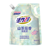 活力28 1.49元/斤 山茶花洗衣液2kg*4袋 共16斤