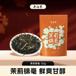 吴裕泰 茉莉花茶 六窨锦毫 50g/袋