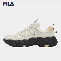 FILA 猫爪6丨FILA老爹鞋26冬季新款女鞋复古鞋子厚底休闲鞋运动鞋