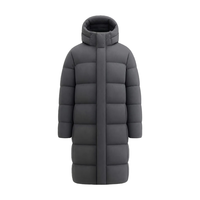 京东京造 90绒充绒300g防泼水 灰色 2XL 男士羽绒服