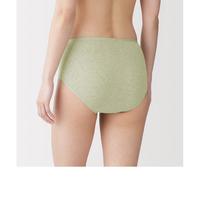 無印良品 MUJI 女士抓绒编织高腰内裤