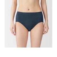 MUJI 無印良品 女士抓绒高腰内裤