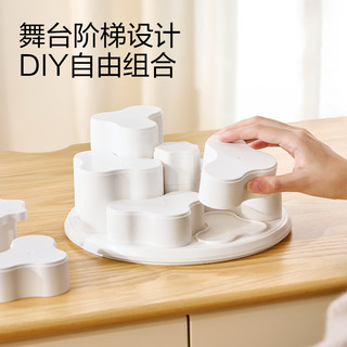 得力 XDM163 多格可旋转盲盒展示架