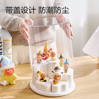 得力 XDM163 多格可旋转盲盒展示架