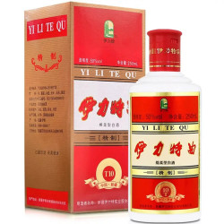 伊力特 曲精制十年T10 绵柔型白酒 50度  单瓶装 京东超市自营