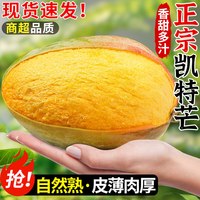三萌果蔬 凯特芒芒果正宗净重4.5斤