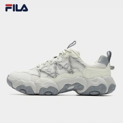 FILA 猫爪6丨FILA老爹鞋26冬季新款男鞋复古鞋子厚底休闲鞋运动鞋