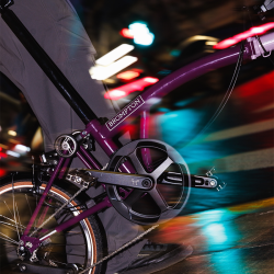 BROMPTON 限定都市探行系列 P Line 亚太限定霓夜紫