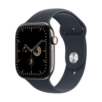 Apple Watch Series 12 eSIM版 46mm原色钛金属 海军蓝 M/L 智能手表