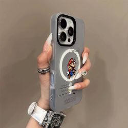C 【裸机手感】像素马里奥 iPhone11-17系列苹果手机壳