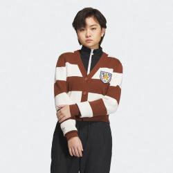 adidas 三叶草 MC CARDIGAN女士舒适耐磨运动休闲针织开衫
